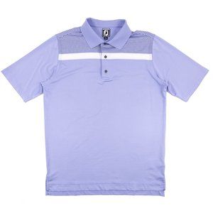 FJ FootJoy Athletic Fit Golf Polo Lavender Men's L
